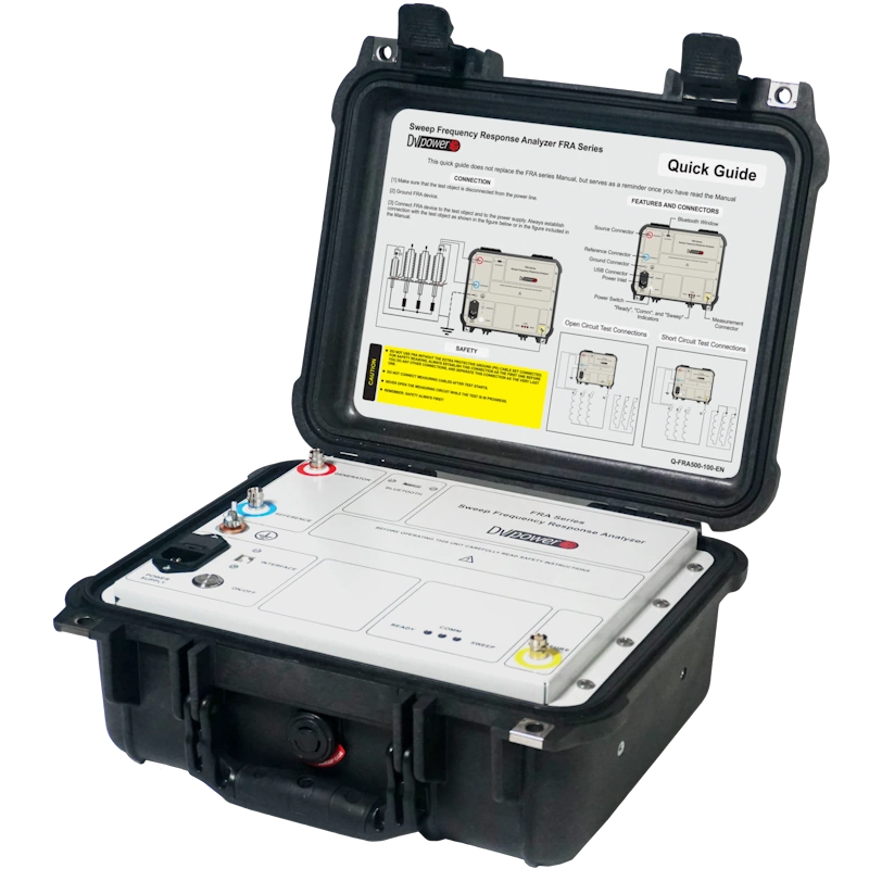 DV Power FRA500 FRA Test Cihazları DV Power FRA500 FRA Test Cihazları - Görsel 1