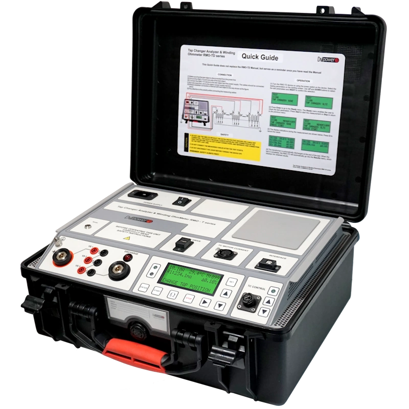DV Power RMO60TD Sargı Direnci Test Cihazları