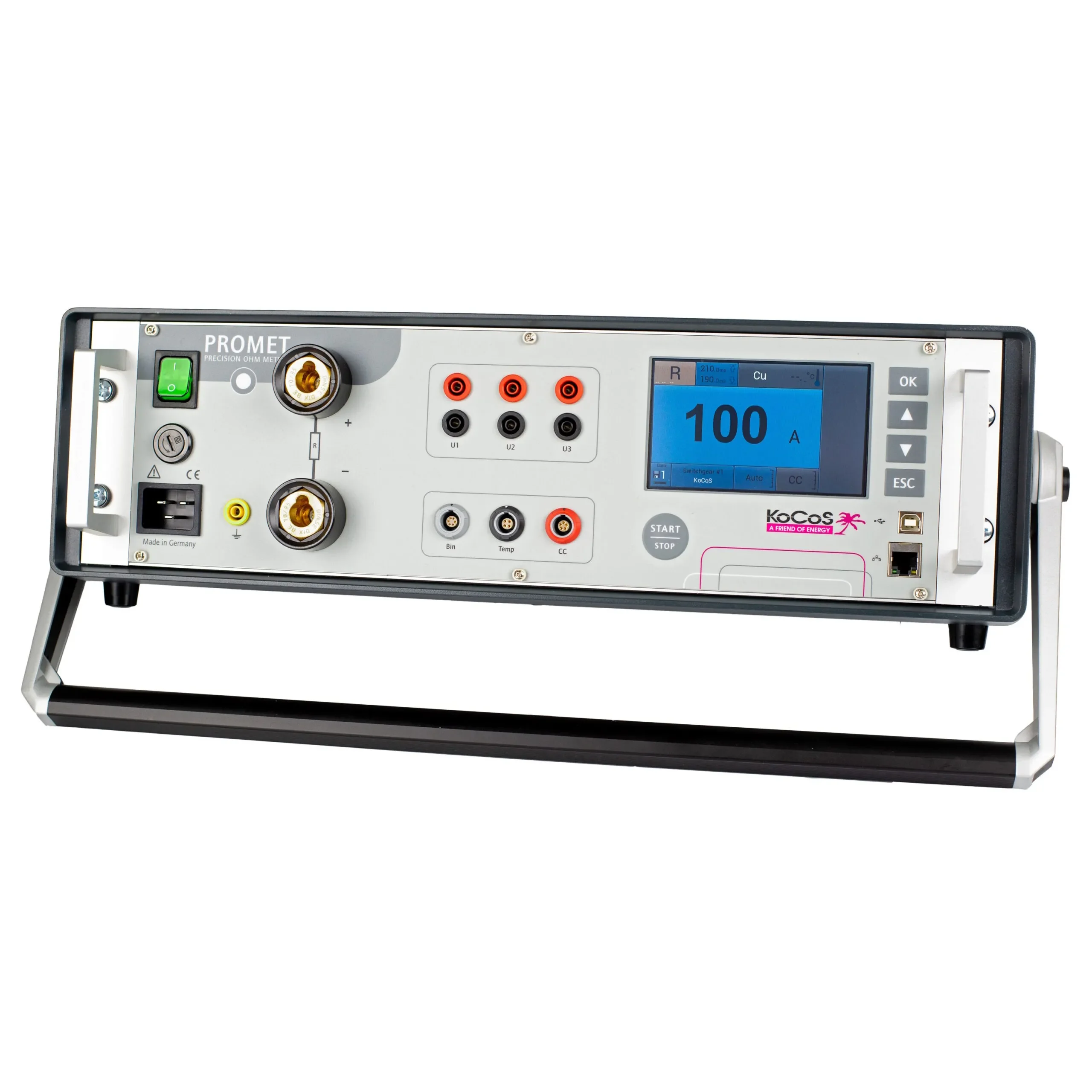 KoCoS -PROMET R300 ve R600 – 600 Amper Mikroohmmetre